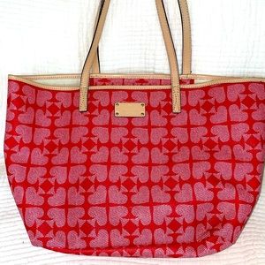 Kate Spade Large Red Tote